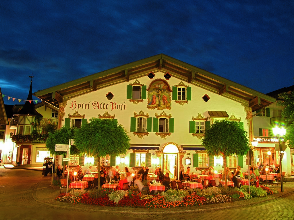 Hotel Alte Post Oberammergau Exterior photo