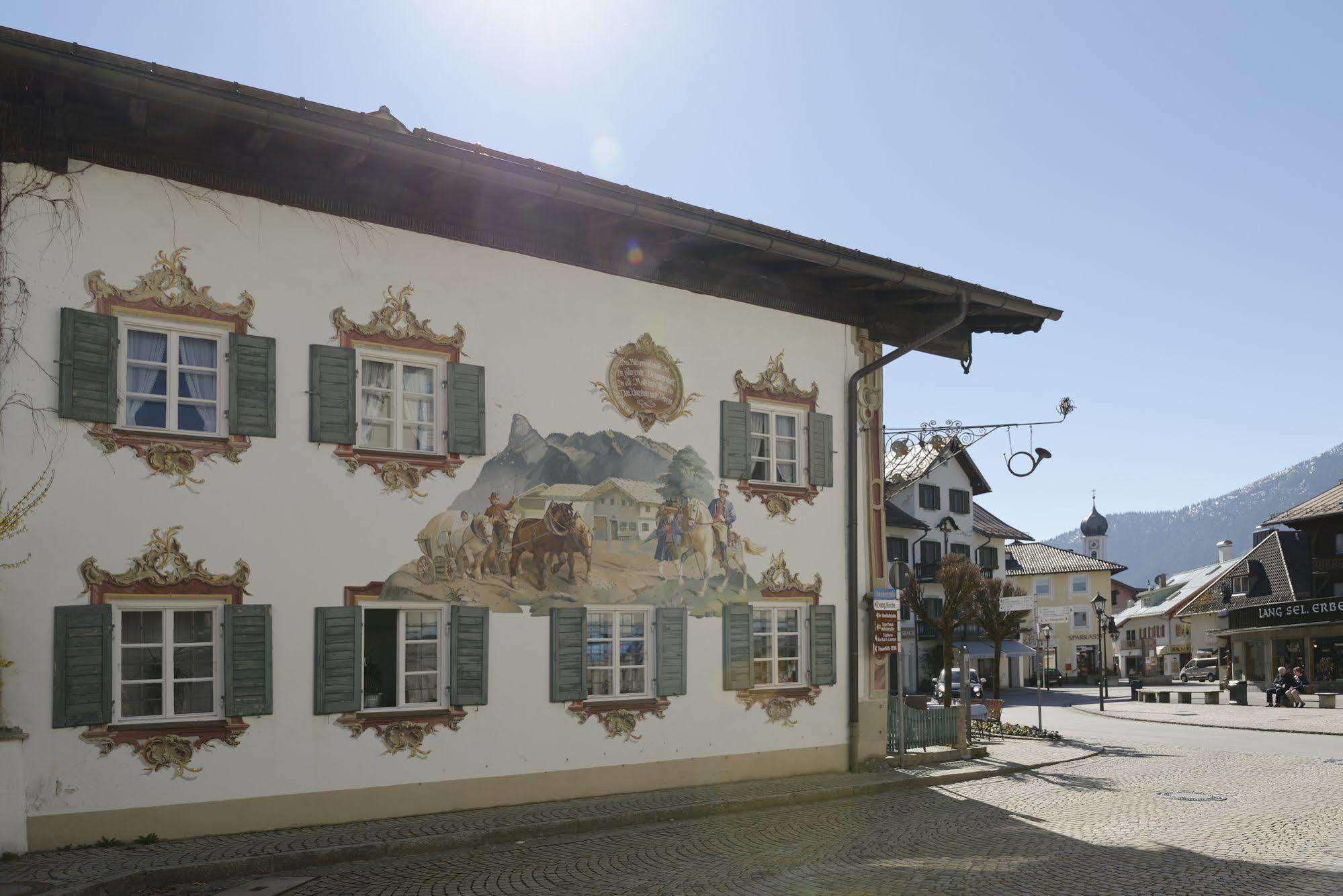 Hotel Alte Post Oberammergau Exterior photo