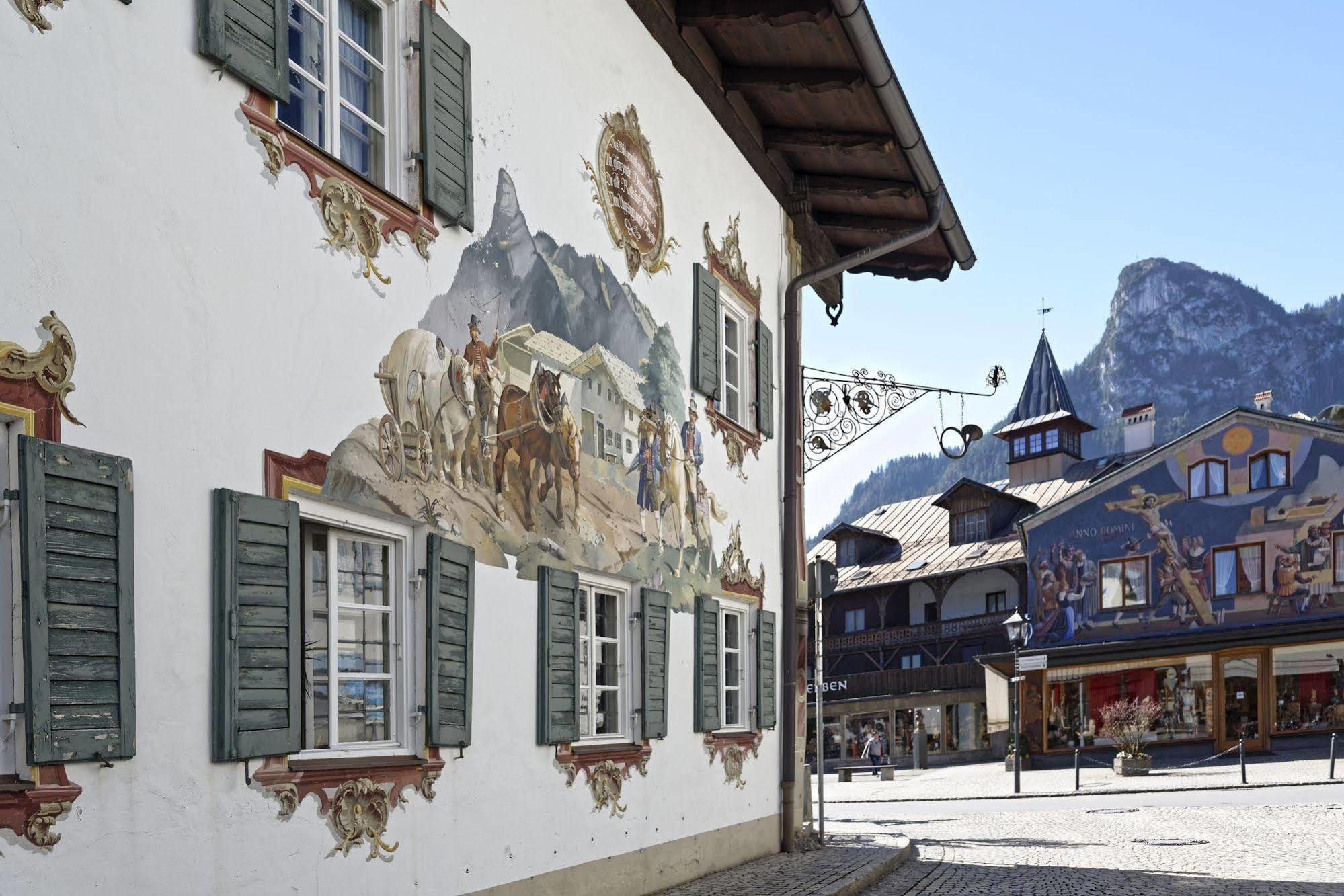 Hotel Alte Post Oberammergau Exterior photo